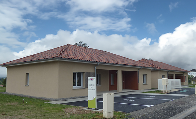 Inauguration de 4 logements à Oradour-sur-Vayres